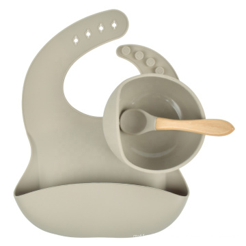 Vaisselle pour bébé personnalisée nourrissons en bas âge silicone sevrage premier ensemble d&#39;alimentation meilleurs bols d&#39;aspiration de tasse pour bébé